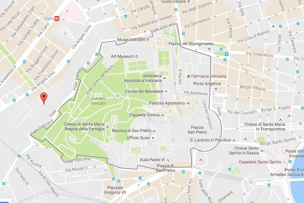 Il Pesco Al Vaticano Rom Exterior foto